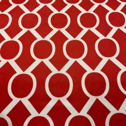 Halo Print (Lamour) Table Runner in Red