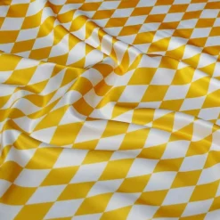 Harlequin Print (Lamour) Table Linen in Yellow