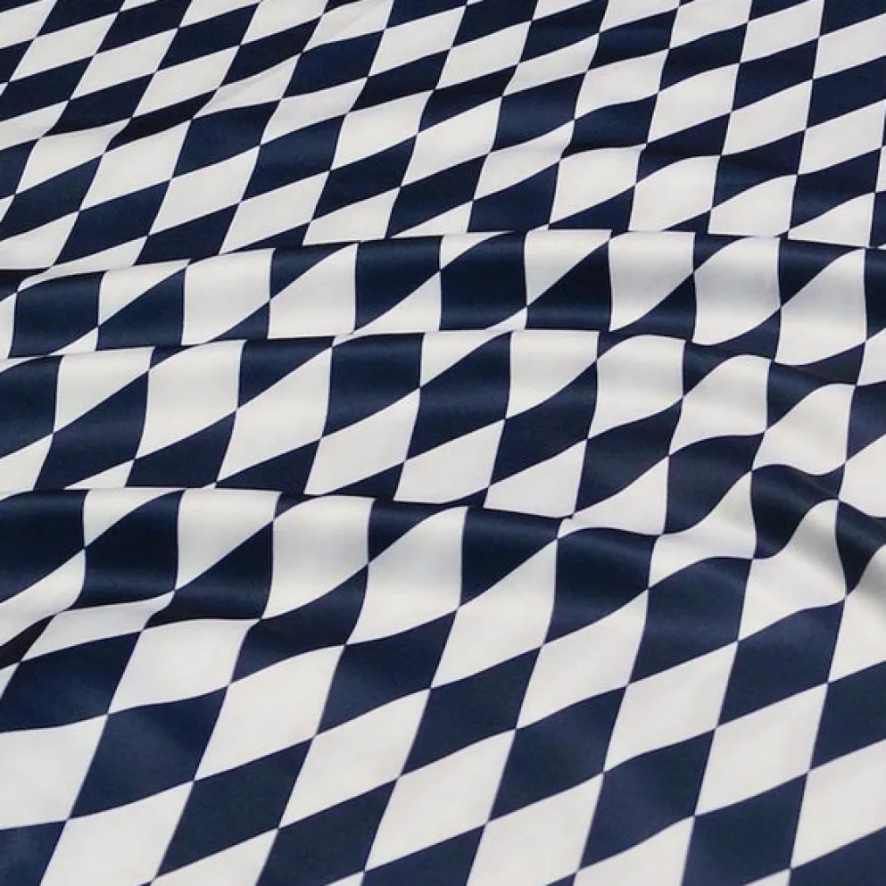 Harlequin Print (Lamour) Table Runner in Navy