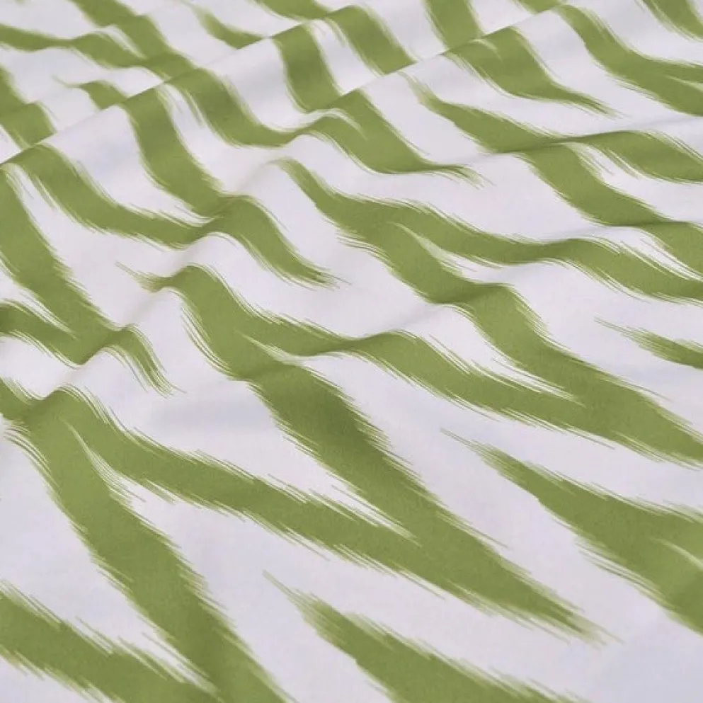 Horizon (Poly Print) Table Runner in Avocado