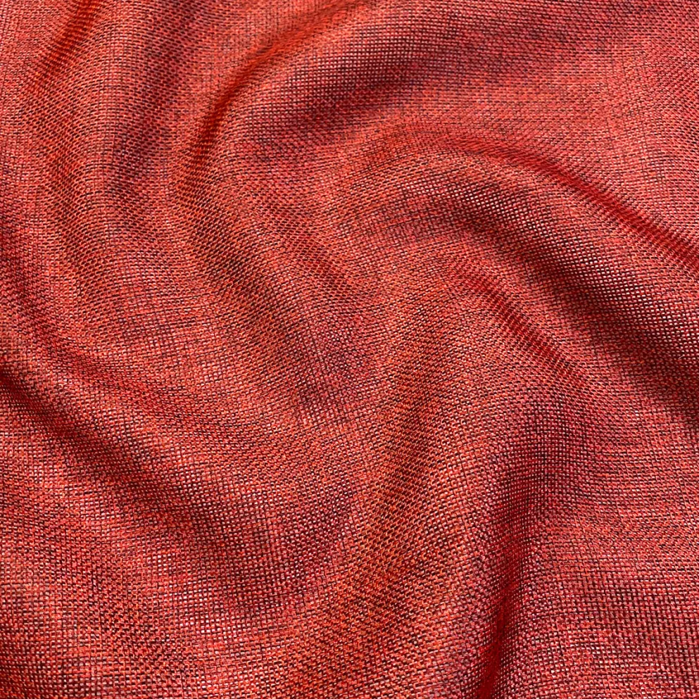 Imitation Burlap Table Linen in Red