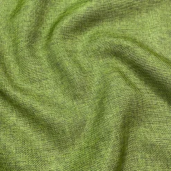 Imitation Burlap Table Linen in Willow Green