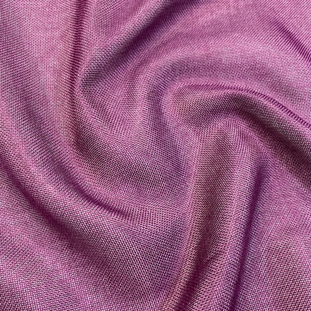 Imitation Burlap Table Linen in Plum