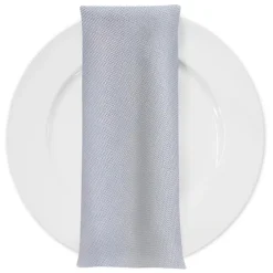 Imitation Burlap Table Napkin in White