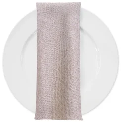 Imitation Burlap Table Napkin in Sand