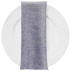 Imitation Burlap Table Napkin in Lavender