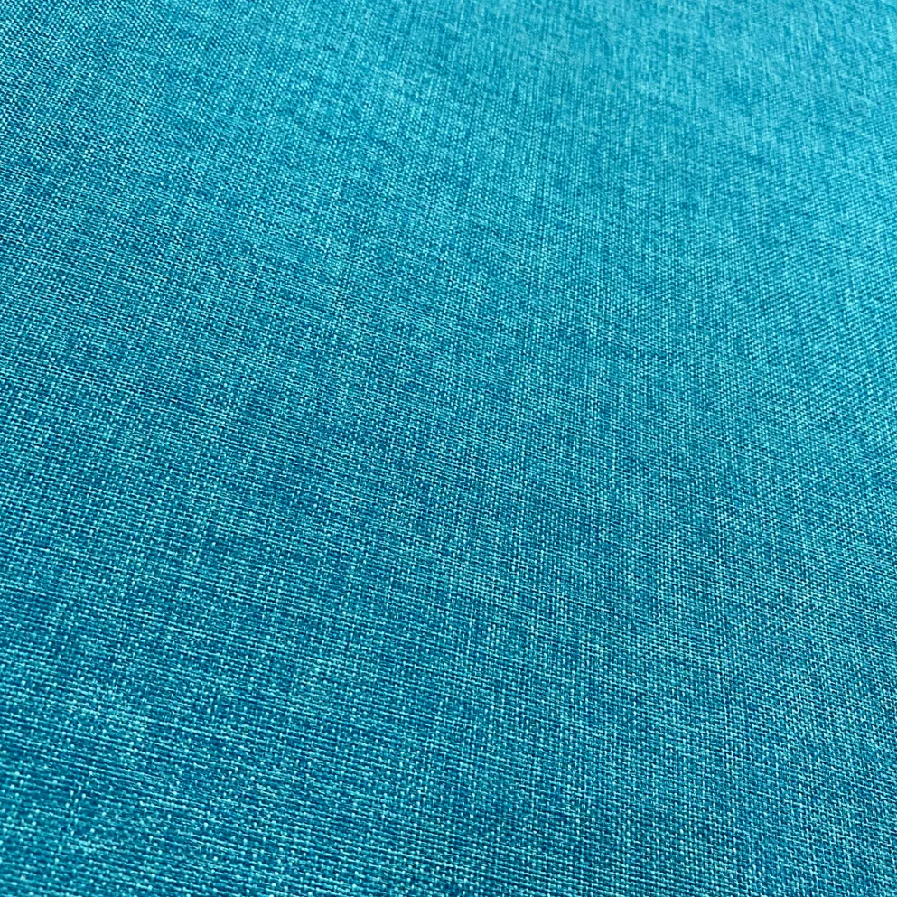 Imitation Burlap Table Runner in Teal