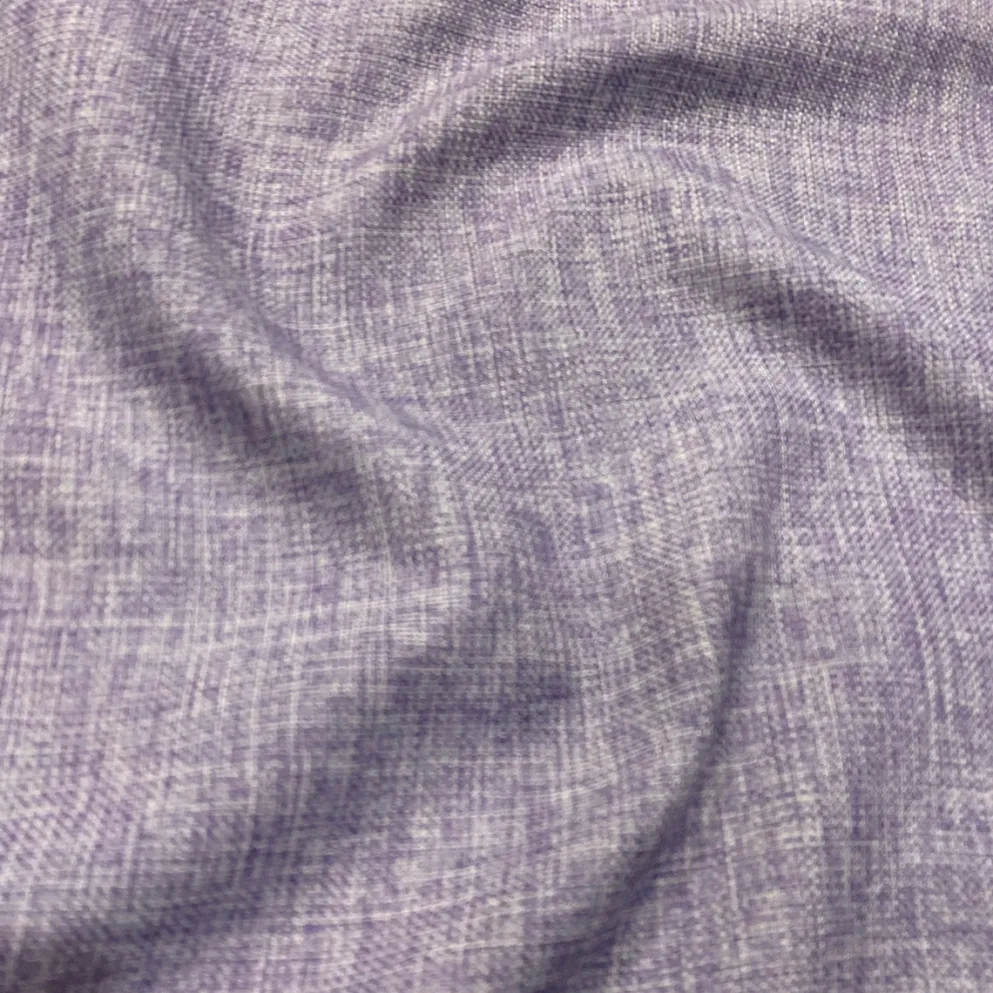 Imitation Burlap Table Runner in Lavender