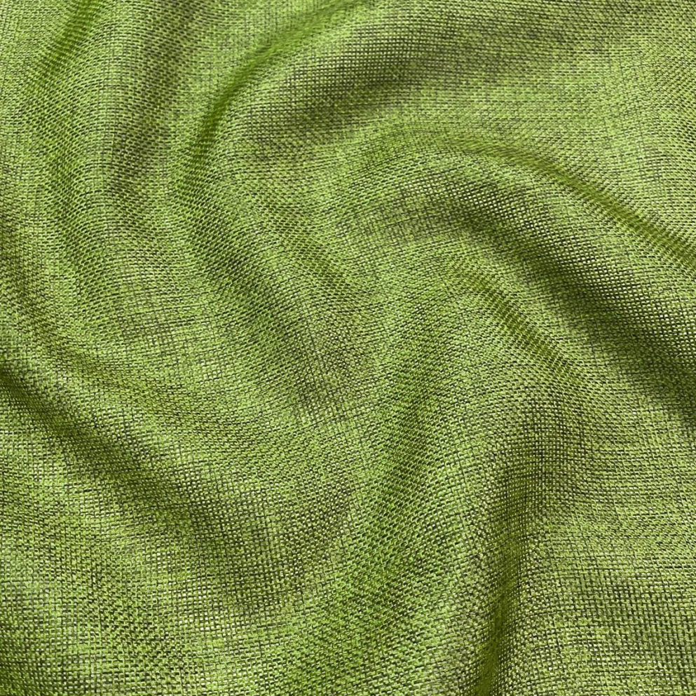 Imitation Burlap Table Runner in Willow Green