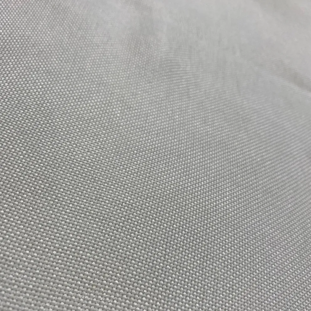 Imitation Burlap Table Runner in Ivory
