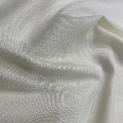 Imitation Burlap Table Runner in Ivory