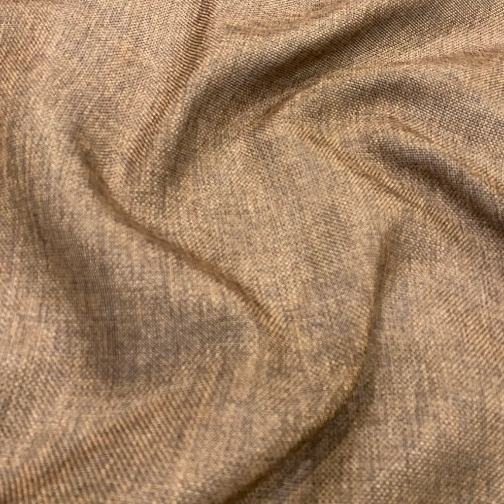 Imitation Burlap Table Runner in Coffee