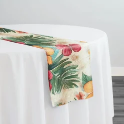 Island Garden (Slub Print) Table Runner