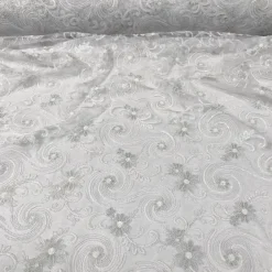 Jasmine Lace Table Runner in White