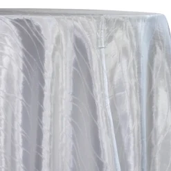Karawave Jacquard (Reversible) Table Linen in White