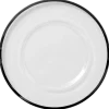 Klasik - Glass Charger Plate in Black (Item # 0241)
