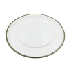 Klasik - Glass Charger Plate in Champagne Gold (Item # 0241)