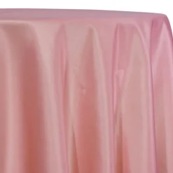 Lamour (Dull) Satin Table Linen in Dusty Rose 1317