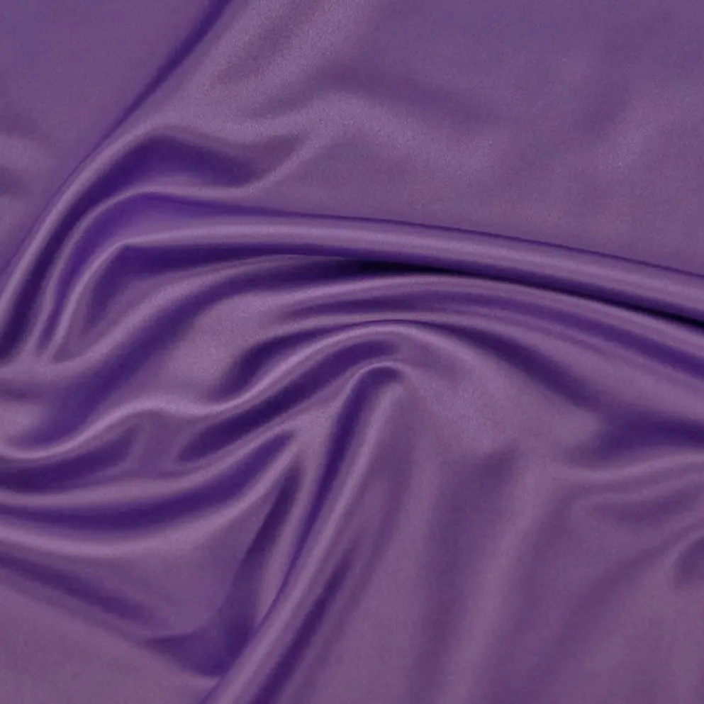 Lamour (Dull) Satin Table Linen in Purple 9685