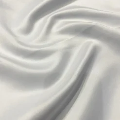 Lamour (Dull) Satin Table Linen in White