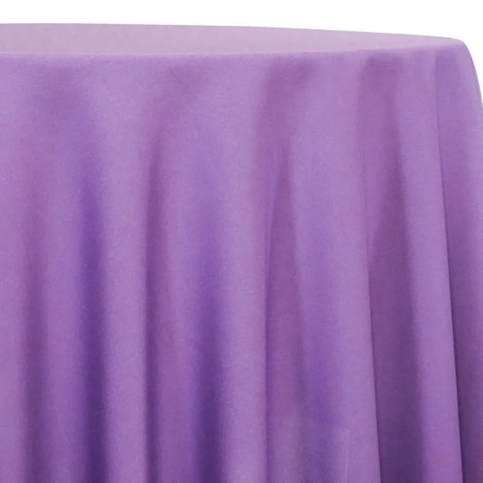 Lamour (Dull) Satin Table Linen in Lilac 1172