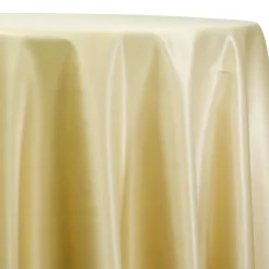 Lamour (Dull) Satin Table Linen in Gold 1325