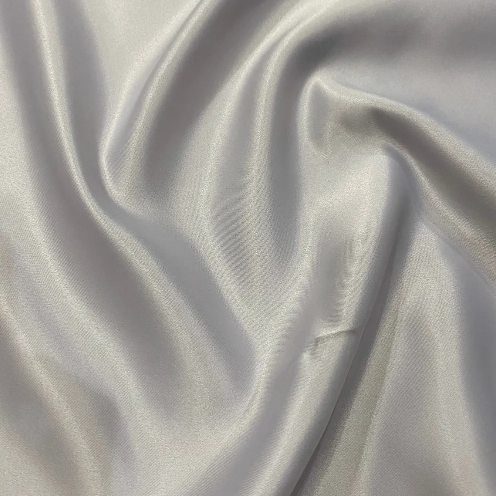 Lamour (Dull) Satin Table Runner in Silver 1301