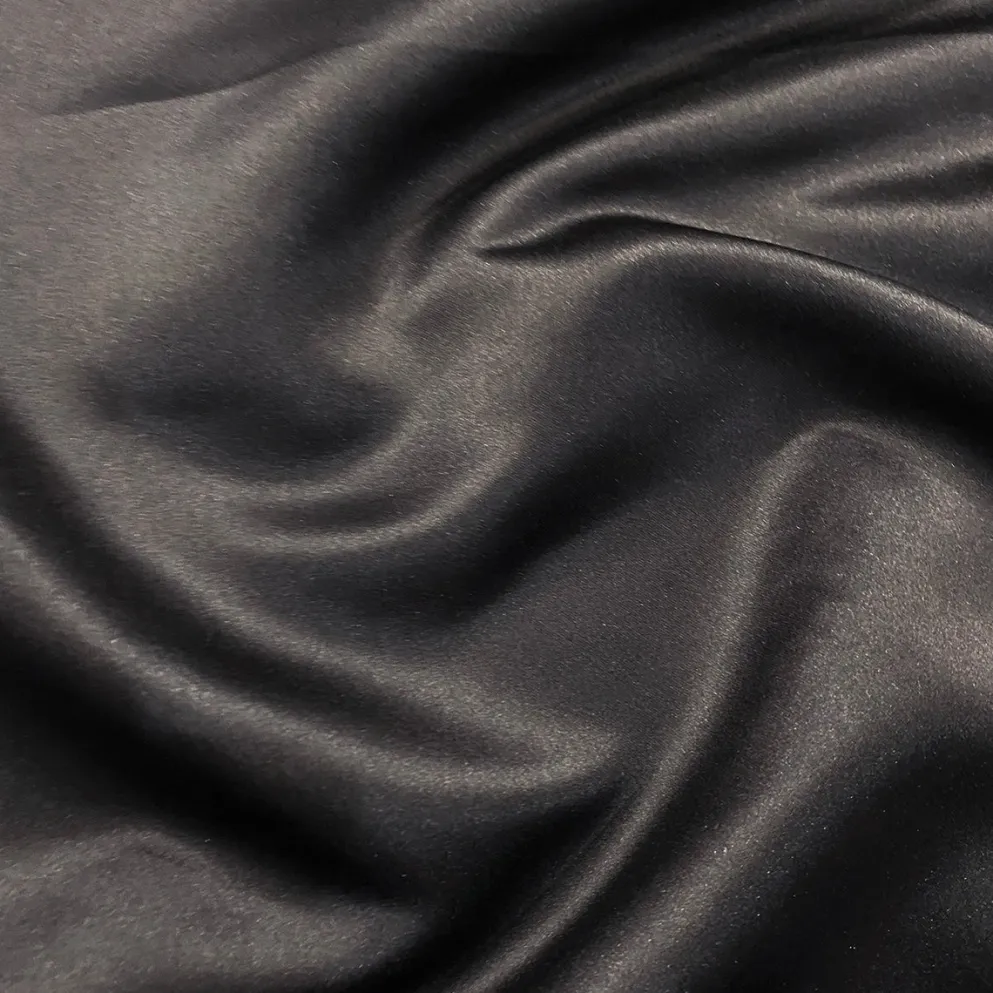Lamour (Dull) Satin Table Runner in Gray 1665