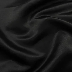 Lamour (Dull) Satin Table Runner in Black 1115