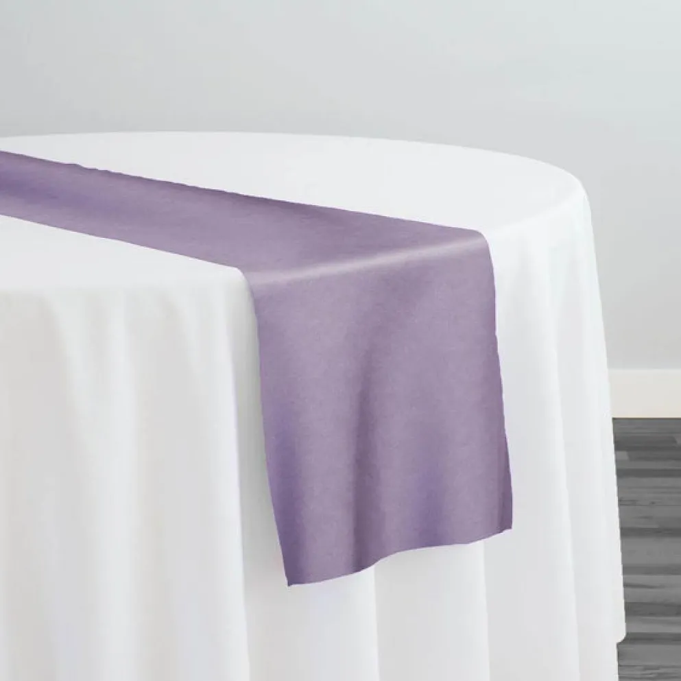 Lamour (Dull) Satin Table Runner in Perry 127
