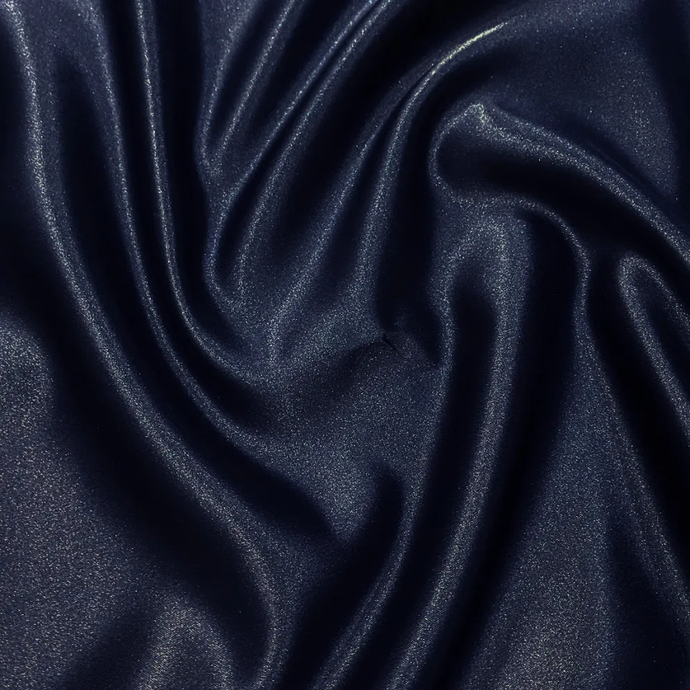 Lamour (Dull) Satin Table Runner in Navy 1245