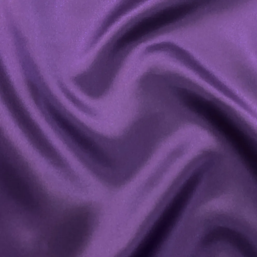Lamour (Dull) Satin Table Runner in Purple 9687