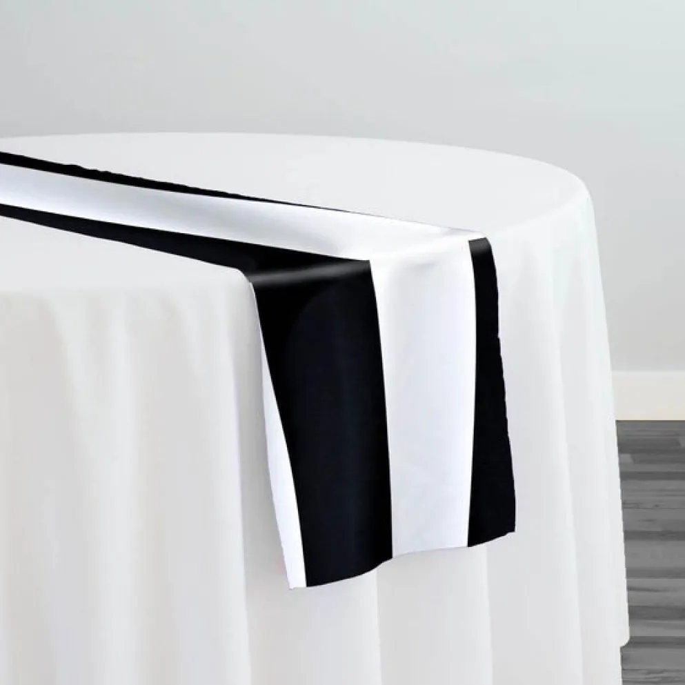 Lamour Prints Table Runner in 4" Stripe