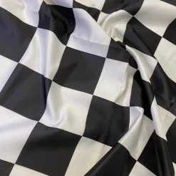 Lamour Prints Table Runner in 4"x4" Checker