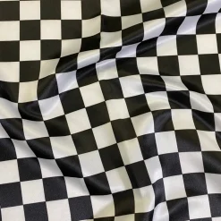 Lamour Print Table Napkin in 1"x1" Checker