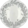 Laurel - Glass Charger Plate in Silver (Item # 0424)