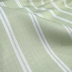 Lexington Stripe (Slub Print) Table Napkin in Sage