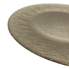 Linen - Glass Charger Plate in Champagne (Item # 0236)