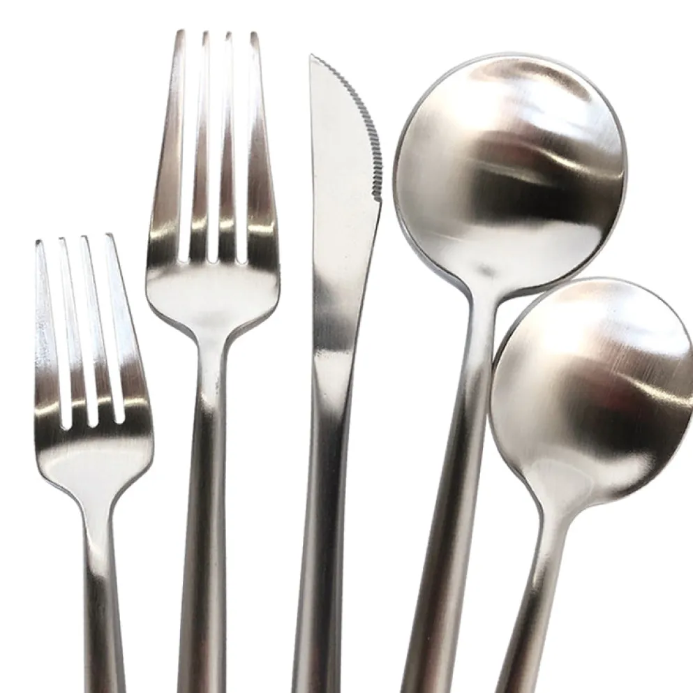 Luna Klasik Flatware/Cutlery in Silver
