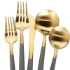 Luna Modero Flatware/Cutlery in Gold/Grey