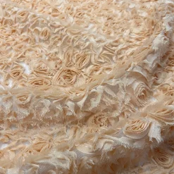 Lush Chiffon (w/ Poly Lining) Table Napkin in Champagne