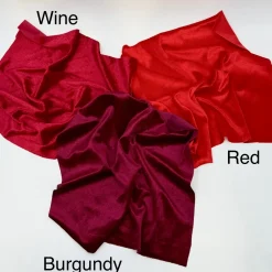 Lush Velvet Drapery Panel in Wine