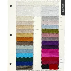 Lush Velvet Table Runner in Heather