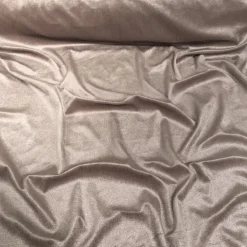 Lush Velvet Table Runner in Taupe