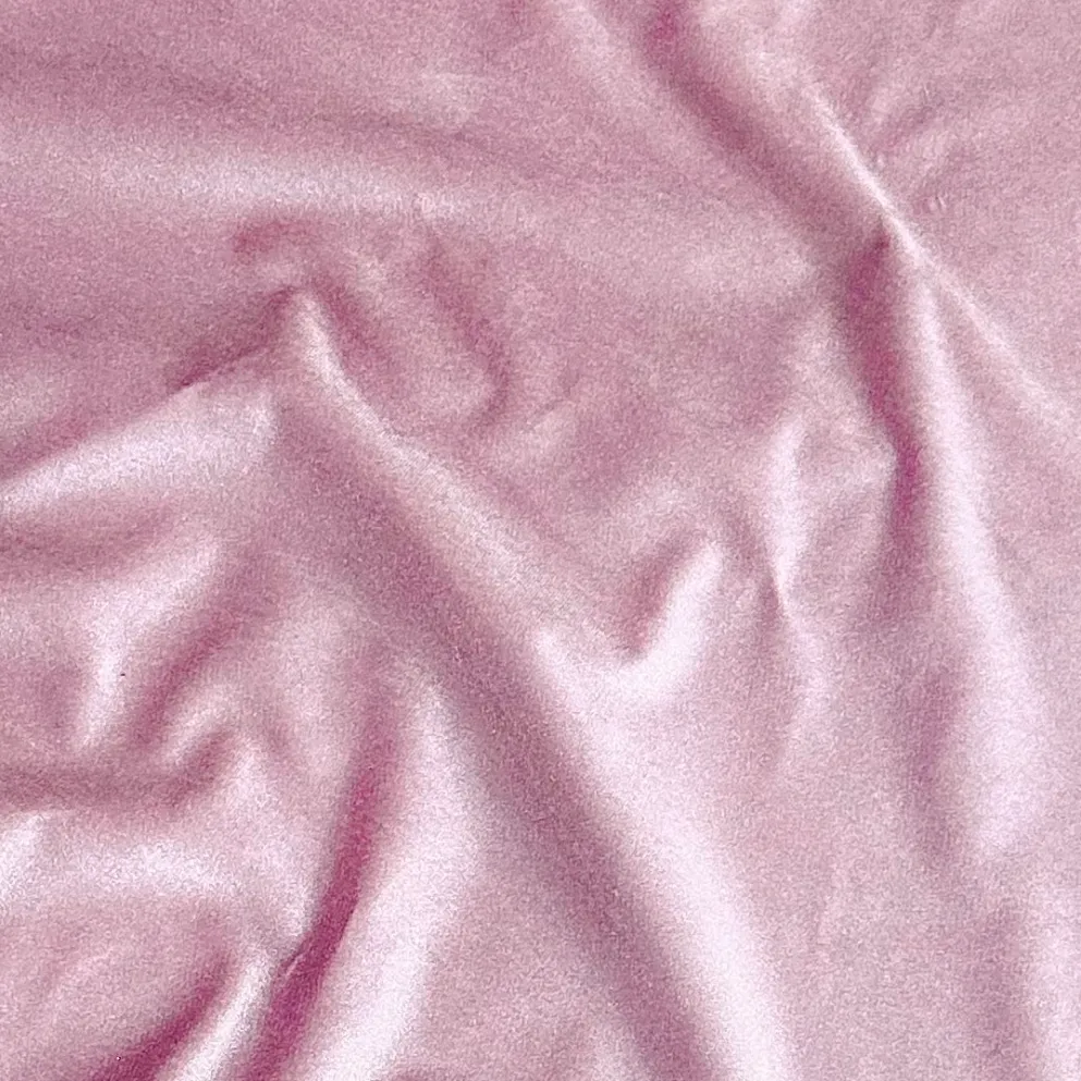 Luxury Plush Velvet Table Runner in Rose