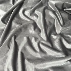 Luxury Plush Velvet Table Runner in Grey