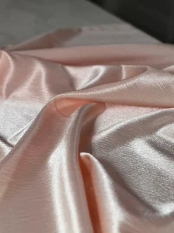 Luxury Satin Table Linen in Blush