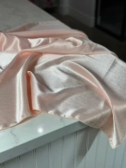Luxury Satin Table Linen in Blush