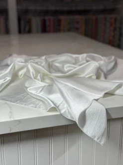 Luxury Satin Table Linen in Ivory