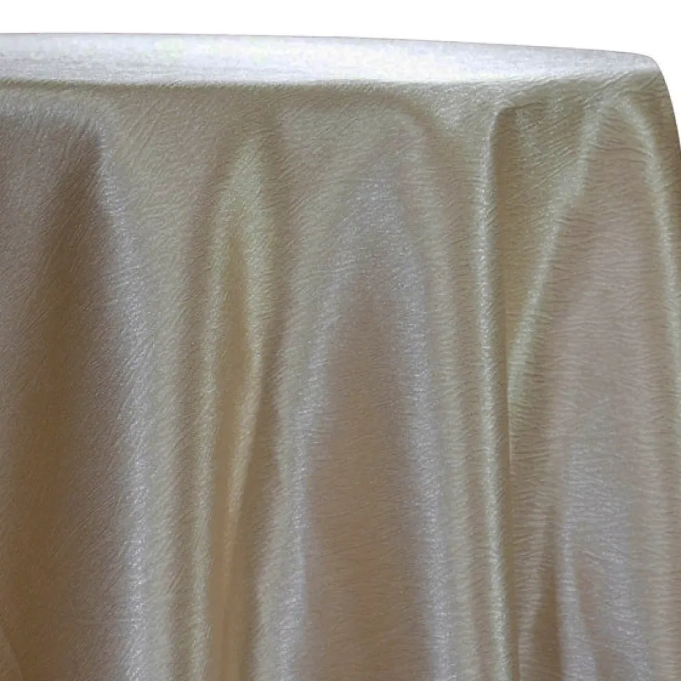 Luxury Satin Table Linen in Taupe